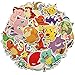 DOFE Japanese Anime Stickers 80 pcs, Laptop Stickers ,Motorcycle Bicycle Luggage Decal Graffiti Patches for Teens . ( Stickers 80 Pcs)