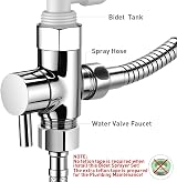 WEIDMAX Hand Held Bidet Sprayer Kit Stainless Steel SUS304 49in Hose view 4