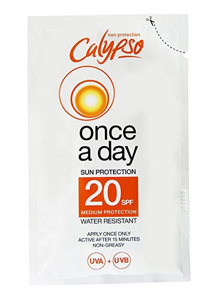 Calypso Once A Day Sun Protection Sachet SPF20-40 ml