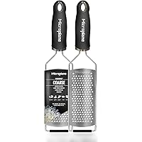 Microplane Gourmet Series Cheese Grater (Coarse, Black)