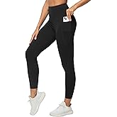 THE GYM PEOPLE Women's High Waisted Yoga Leggings Soft Tummy Control Workout Running Athletic Pants with Pockets