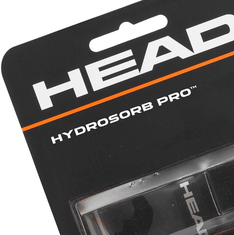 HEADHydrosorb Pro Tennis Racket Replacement Grip - Tacky Racquet Handle Grip Tape - Black : Tennis Racket Grips