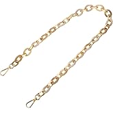 PATIKIL Acrylic Purse Strap, Acrylic Chain Purse Straps Replacement Handbag Strap Fashionable Purse Clutches