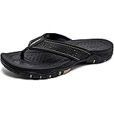 KIIU Mens Thong Sandals Indoor and Outdoor Beach Flip Flop