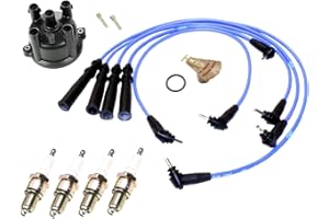 LAIPZ Ignition Tune-Up Kit Spark Plugs & Wires for Toyota Pickup 4Runner 2.4L 22RE (93-95)