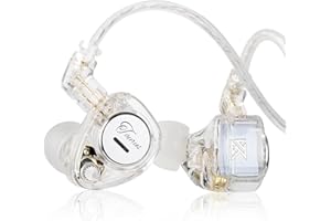 KZ Taurus in Ear Monitor Headphones, Horizontal 2DD Gaming Earbuds Wired IEM in Ear Headphones, Noise Cancelling Ear Buds Sou