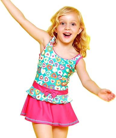 maillot de bain jupette fille