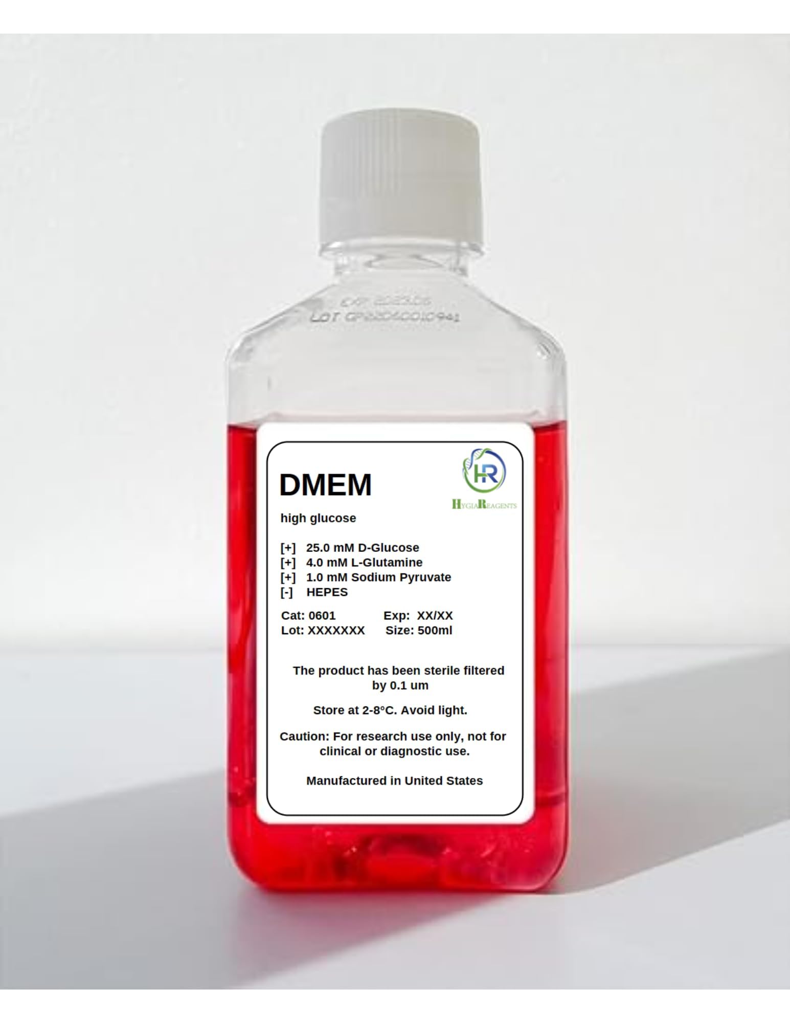 DMEM Cell Culture Medium/High Glucose