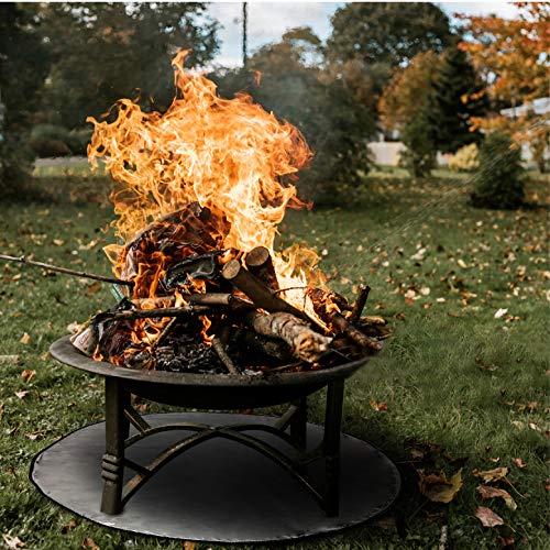 Deck Protector Fireproof Mat Fire Pit Pad Deck Protector Great for