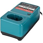 Ni-MH Ni-Cd Battery Charger for Makita, DC1804T Battery Charger Compatible with Makita 7.2V14.4V 18V PA12 PA14 PA18 6010D 6261D