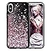 iPhone X Glitter Case, iPhone 10 Glitter Case,Ruky [Quicksand Series] TPU Bumper Protective Glitter Flowing Liquid Floating Bling Case for Apple iPhone X 5.8