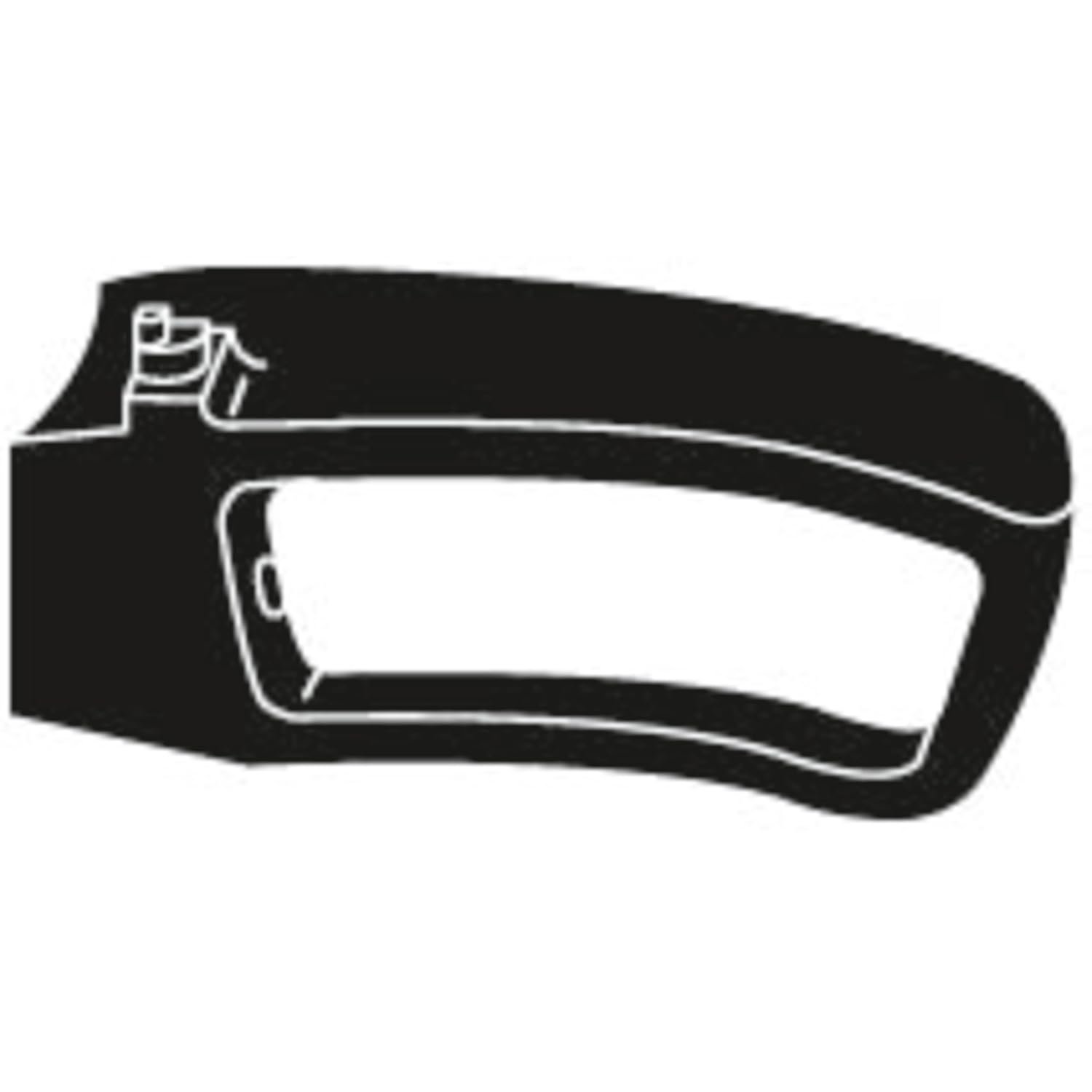 Silit Spare Part Handle for Pressure Cooker Sicomatic-E, Black