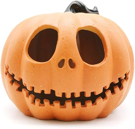 Amazon Co Jp スマイリーフェイスとかぼちゃランタンクラシックとシンプルなスタイル中空光るカボチャのランタン ホーム キッチン