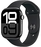 Amazon.com: Apple Watch Series 9 [GPS 45mm] Midnight Aluminum Case 