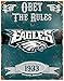 Philadelphia Eagles 14.5'' x 11.5'' Embossed Metal Sign