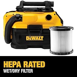 DEWALT Shop Vacuum Wet and Dry, Cordless and Corded