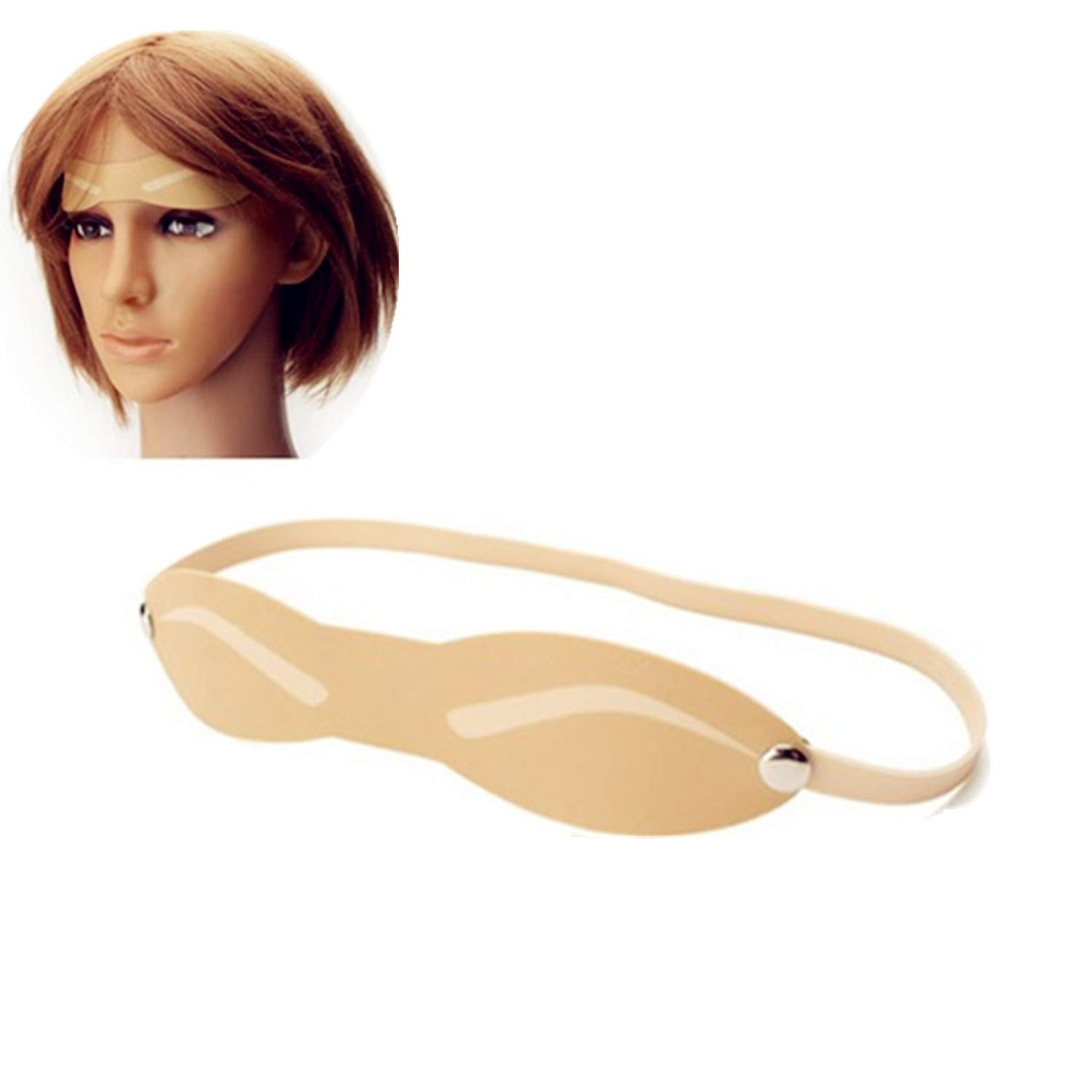 JinYu Eyebrow Tattoo Fake Skin Practice Headband Special For Beginners Tattoo Eyebrow Practicing Designs 1 Pack
