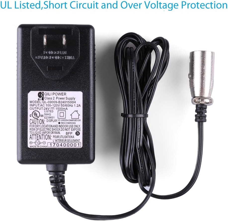 Battery Chargers 24V 2A Scooter Battery Charger For Shoprider Schwinn