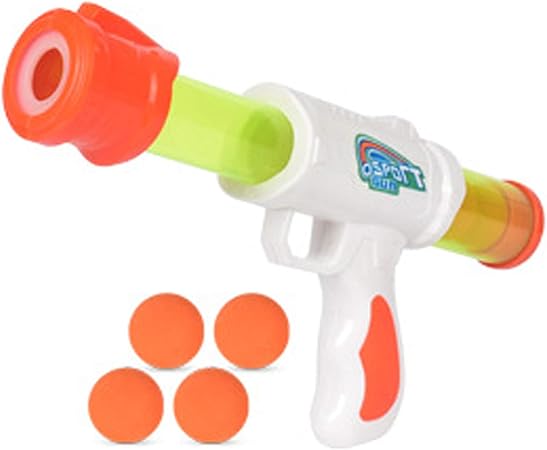 Amazon シャンディニー 子供 おもちゃ 銃 ガン ポッパーガン Eva 射撃 射的銃 シューティングゲーム グリーン おもちゃ雑貨 おもちゃ