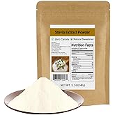 CCnature Pure Stevia Extract Powder without Erythritol 5.2oz(148g) - Highly Concentrated Stevia Powder Sweetener, Zero Calorie, No Artificial, Natural Sugar Alternative