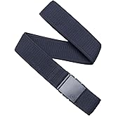 Arcade Belts A2 Slim Adventure Belt: Heavy Duty Stretch, Metal Free Buckle