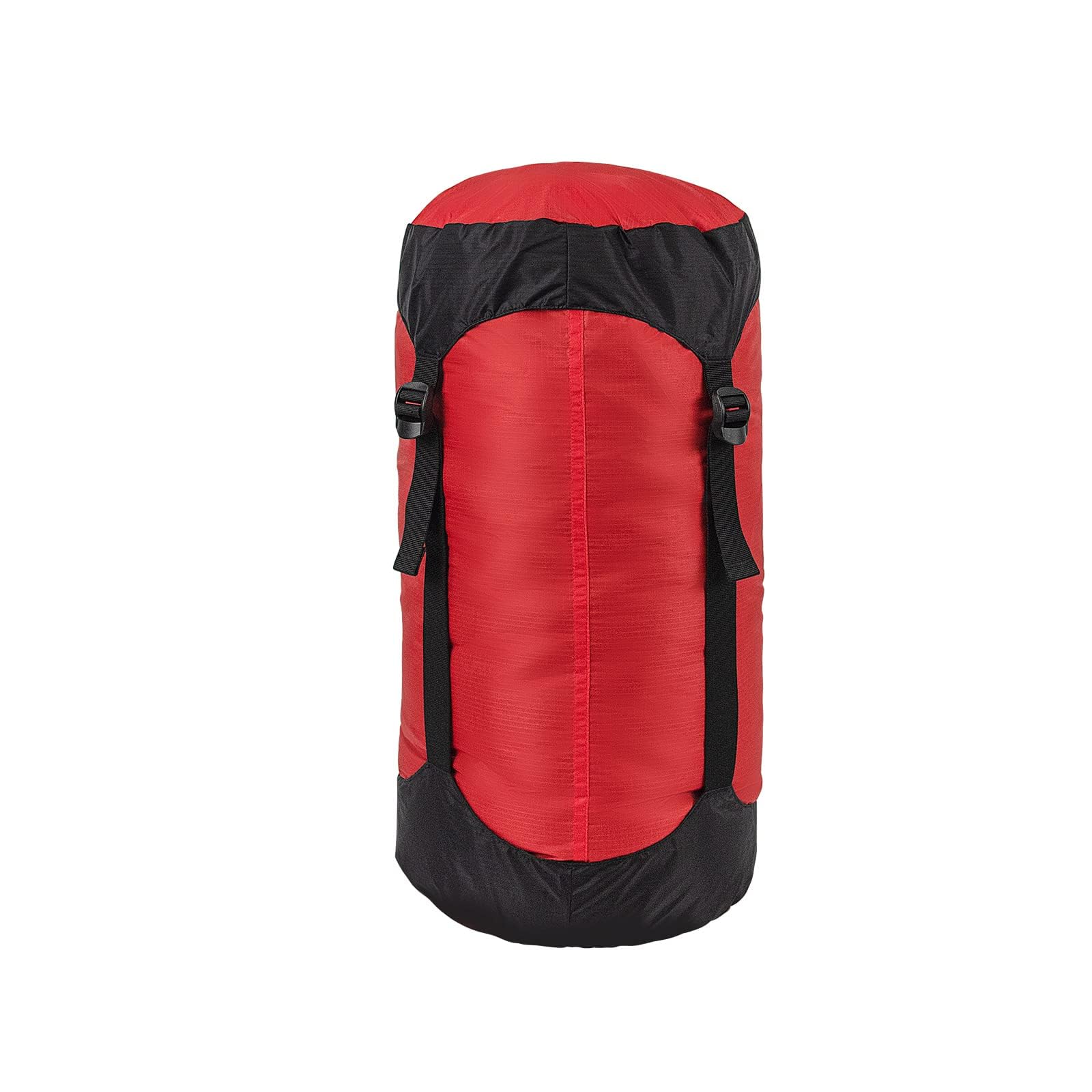 Yundxi Compression Stuff Sack, 8L/18L/25L/35L Lightweight Sleeping Bags Storage Compression Sack, More 40% Storage for Camping, Hiking, Backpacking Trip (Red, 25L)