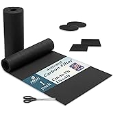 Activated Carbon Filter Pad - Cut to Fit Air Vent Filters for Home, AC, Furnace, Range Hood &amp; Vent - Charcoal Filter Sheets Material for Dust, Odor, Smoke &amp; Allergen Removal - 1 Pack