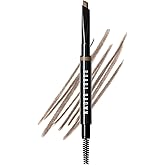 Bobbi Brown Long-Wear Brow Pencil | Long-Wearing, Waterproof Eyebrow Pencil | Dual-Ended Slanted Tip with Spoolie | No Sharpening Needed | Now Refillable
