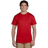 Gildan Men's Dryblend Moisture Wicking T-Shirt, Red, L