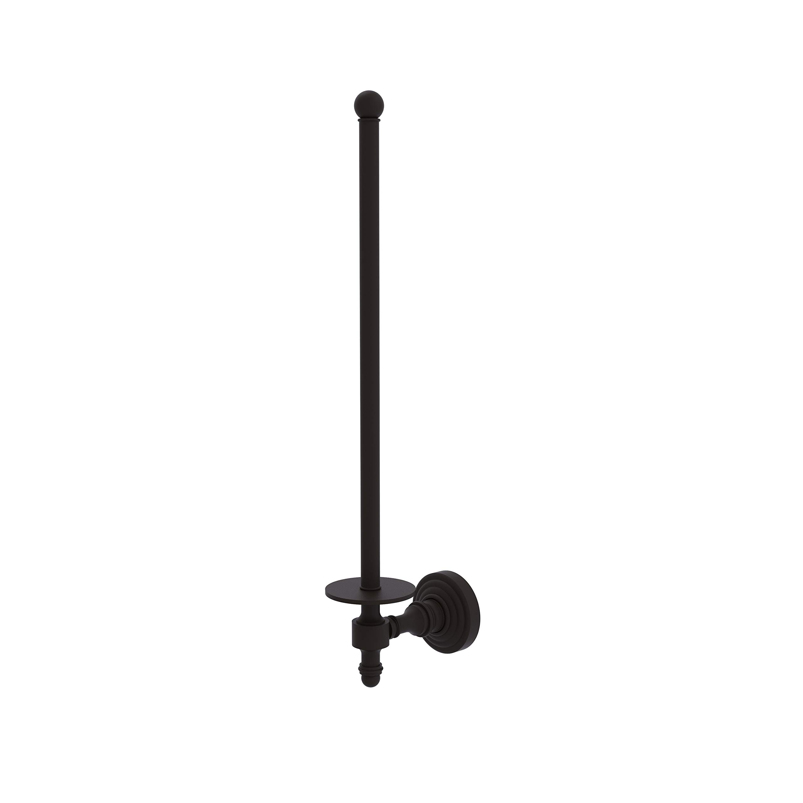 Allied Brass RW-24U/12-ORB Retro Wave Collection Wall Mounted Paper Towel Holder, Oil Rubbed Bronze