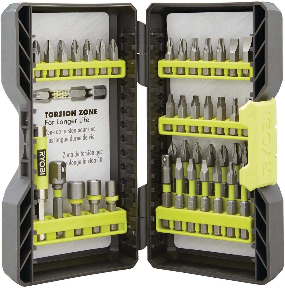 Doehetzelf IMPACT DRIVING BIT SET Ryobi Screwdriver Bits Nuts Socket