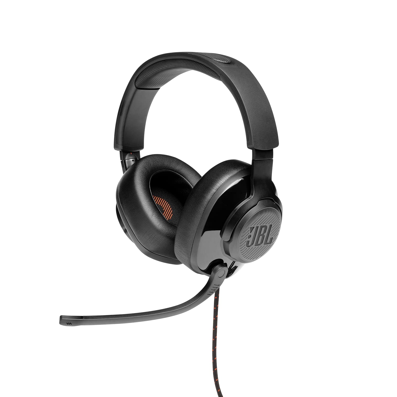 JBL Quantum 300 – Casque Gaming Filaire Avec Son Signature Quantum JBL Et Quantum Surround – Micro Avec Réduction De Bruit Ambiant – Compatible Avec Plusieurs Plateformes – Couleur : Noir
