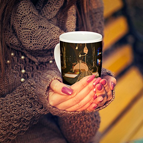 Westlake Art - Wood Lighting - 11oz Coffee Cup Mug - Modern Picture Photography Artwork Home Office Birthday Gift - 11 Ounce (29B3-BCB7C)