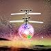 Children Flying RC Ball Sensor Helicopter Led Flashing Light Aircraft Helicopter Interesting ABS Materials USB Charging--Easietelecom