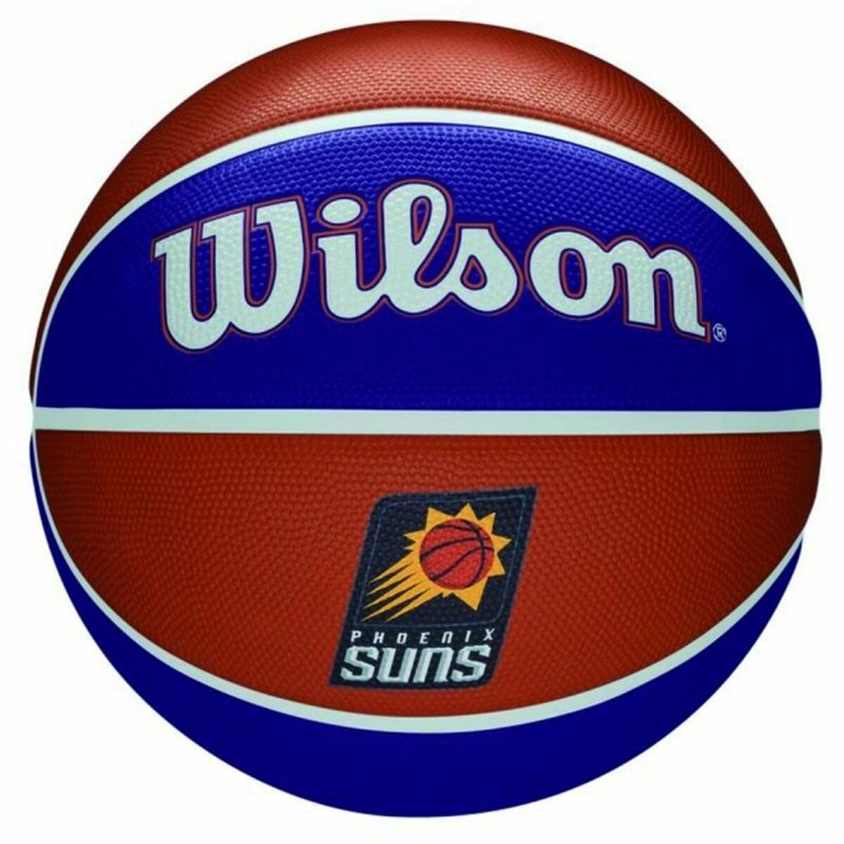 Wilson Basketball, NBA Team Tribute Model, PHOENIX SUNS, Outdoor, Rubber, Size: 7 — image 1