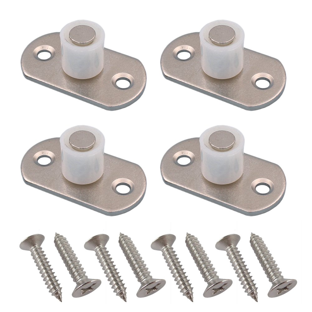 Photo 1 of 3 Piece Sliding Barn Door Nylon Guide Wheel, Floor Guide Roller Bracket for Furniture Hardware, Moving and Aluminium Doors