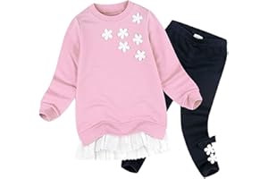 BOMDEALS Adorable Cute Toddler Baby Girl Clothing 2pcs Outfits