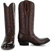 Soto Boots Mens Classic Round Toe Cowboy Boots H7001