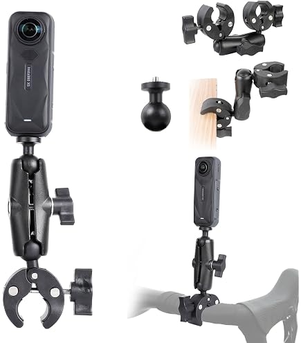 Goshyda Boîtier Cadre Aluminium Insta360 One X2 - Cage Protection Avec Interface 1/4 Trépied Et Accès Batterie