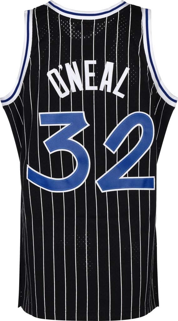 FMSports Men's Retro Basketball Jerseys - NBA Magic # 34 Shaquille O'Neal Basketball Uniform Cool Breathable Fabric Classic Vest T-shirt,L~175cm/65~75kg
