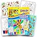 Scooby-Doo Stickers Activity Set ~ 16 Large Scooby-Doo Paint with Water Pages, Paint Brush, Stickers and Temporary Tattoos (Party Pack)