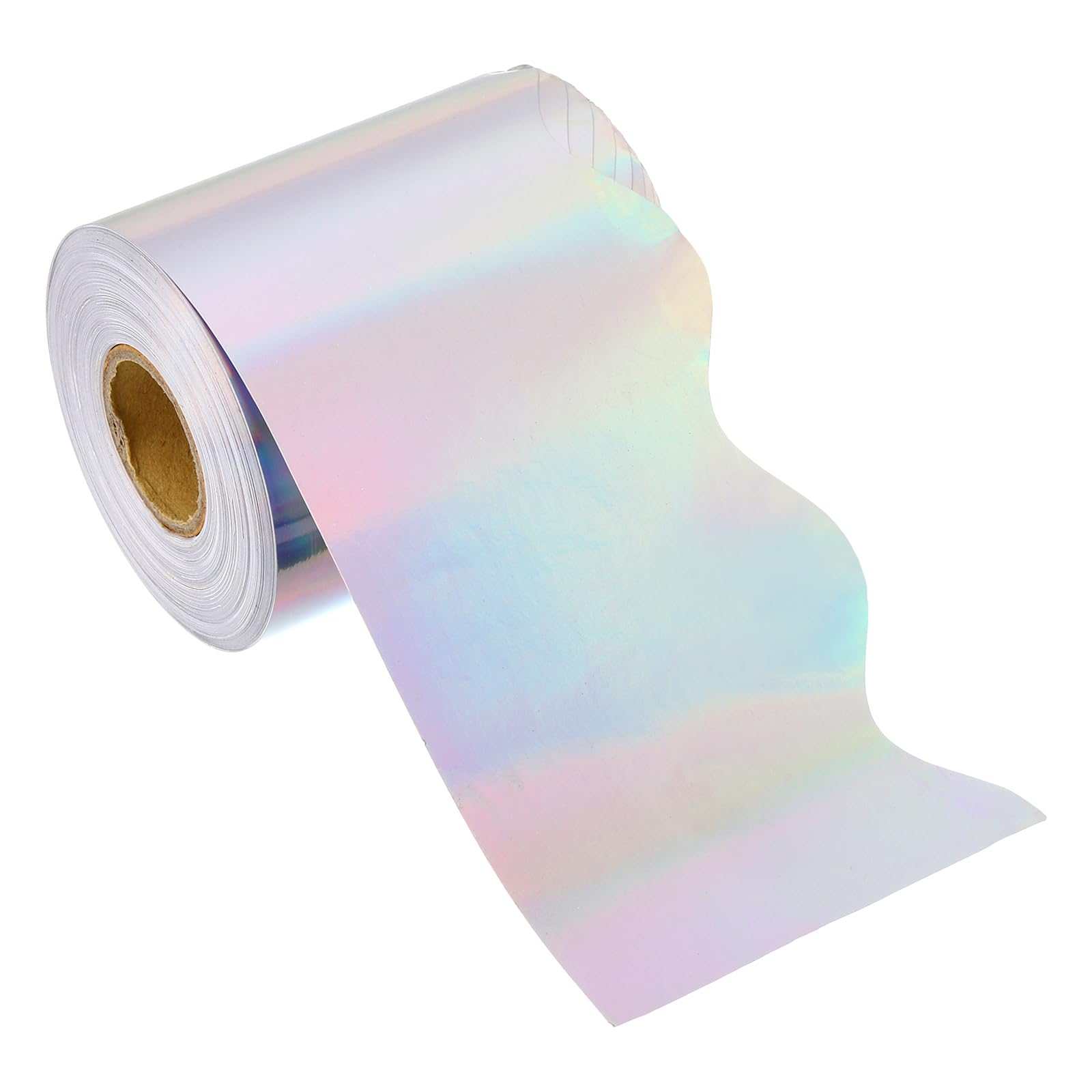 PATIKIL 2.95" x 65.6Ft Bulletin Board Border,Rainbow Scalloped Trim Strips Wall Decor for Locker Classroom Cork Poster Black Board White Chalkboard, Colorful