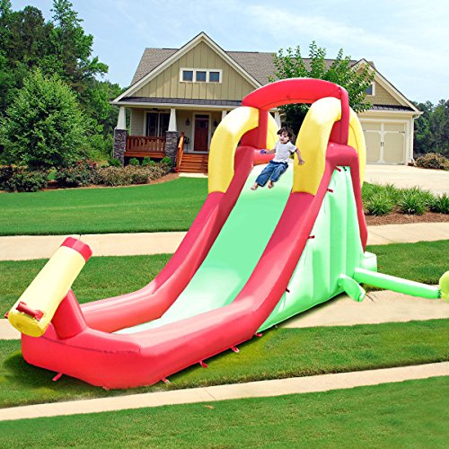 SKEMiDEX--- Inflatable Moonwalk Water Slide Bounce House Bouncer Kids Jumper Climbing New Brand new and Made by extraordinarily heavy-duty puncture proof Oxford materials, strong.
