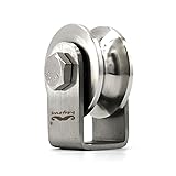 heyous Stainless Steel U-Type Groove Sliding Wheel