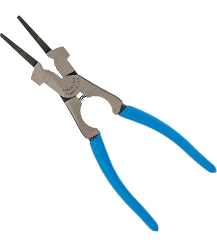 Channellock Welding Pliers, 9 In., Blue (360CB) - Needle Nose