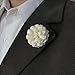 Sara Monica, Men's Flower Lapel Pin Boutonnieres, 2