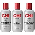 CHI Infra Thermal Care Kit, Moisturizing & Restoring Shampoo, Color Protectant & Serum, Sulfate, Paraben, & Cruelty-Free, 6 Oz (3 Products)