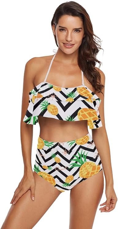 lemon bathing suit top