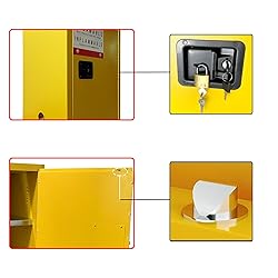 koxuyim Hazardous Storage Cabinets, 18.1" D 23.2" W
