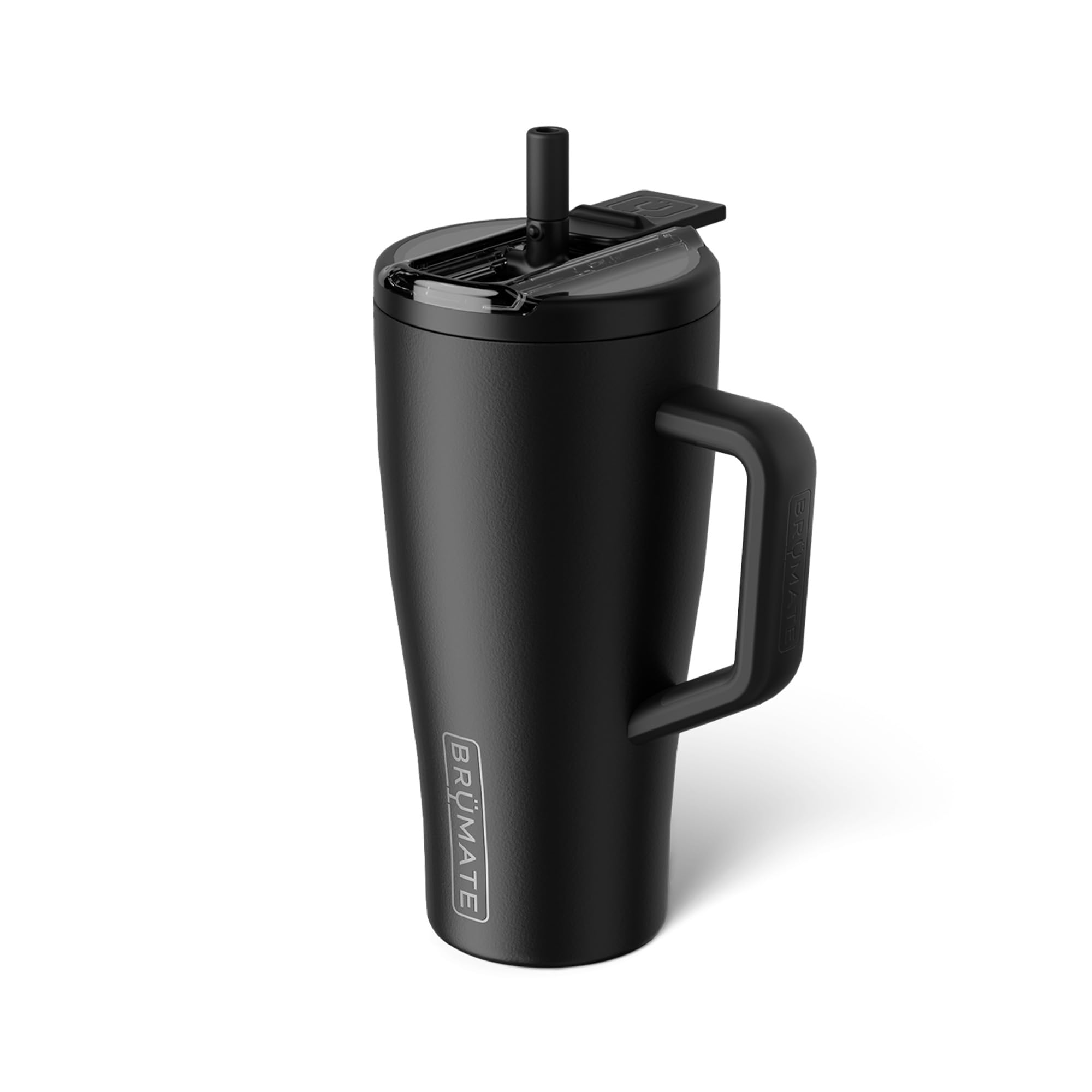 brümate era flip 30oz tumbler with 100% leakproof covered straw lid | hygienic covered straw | insul